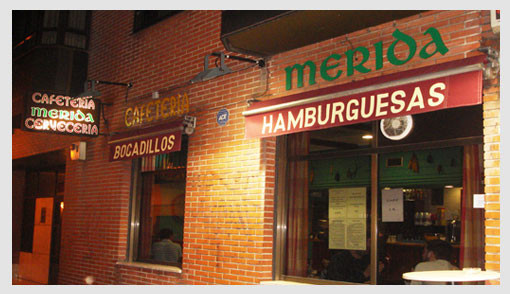 Bar Mérida en Arganzuela