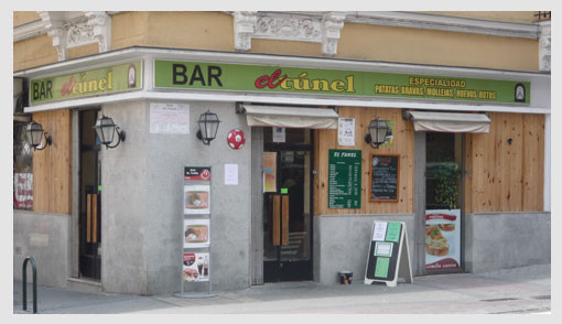 Bar El Túnel en Tetuán