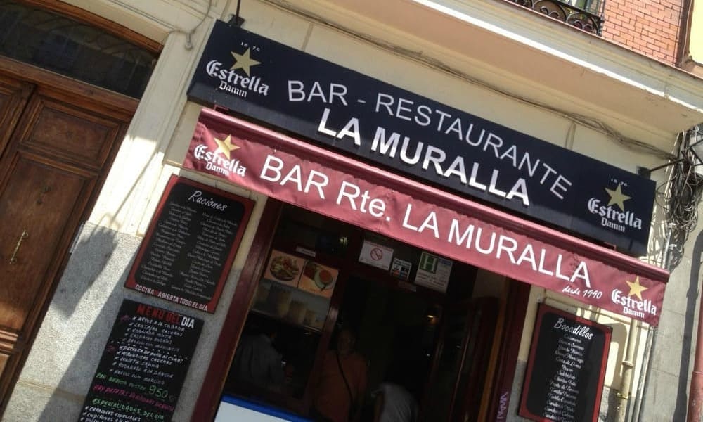 Bar la muralla madrid