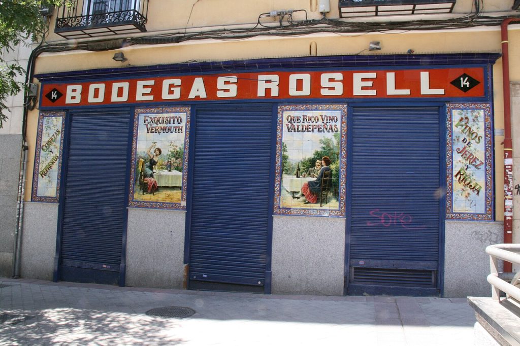 Bodegas Rosell, taberna castiza en Arganzuela, Madrid